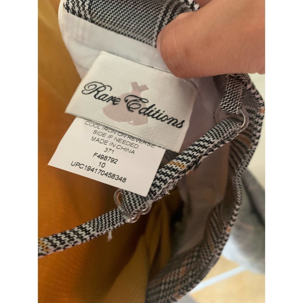 Rare edition girls plaid jumper dress - Picture 11 of 13